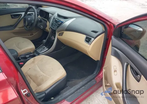 2013 Hyundai Elantra Gls z USA, uszkodzony, nr VIN 5NPDH4AE6DH440227